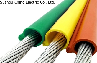 China 35kV Application Snap-In Silicone Rubber Bird-Proof Cable Insulation Cover Tubes supplier