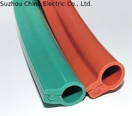 China 10kV Clip-On Silicone Rubber Cable Bird-Proof Insulating Cover Tube supplier