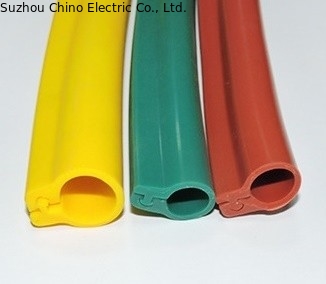 35kV Application Snap-In Silicone Rubber Bird-Proof Cable Insulation Cover Tubes supplier